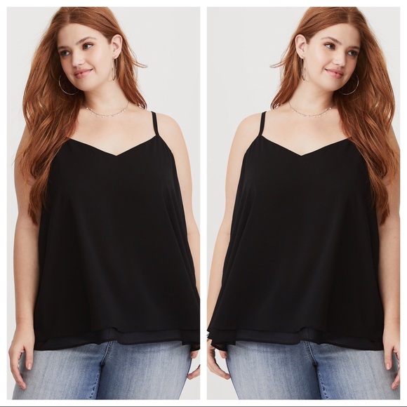 torrid Tops - Torrid Chiffon Tank top